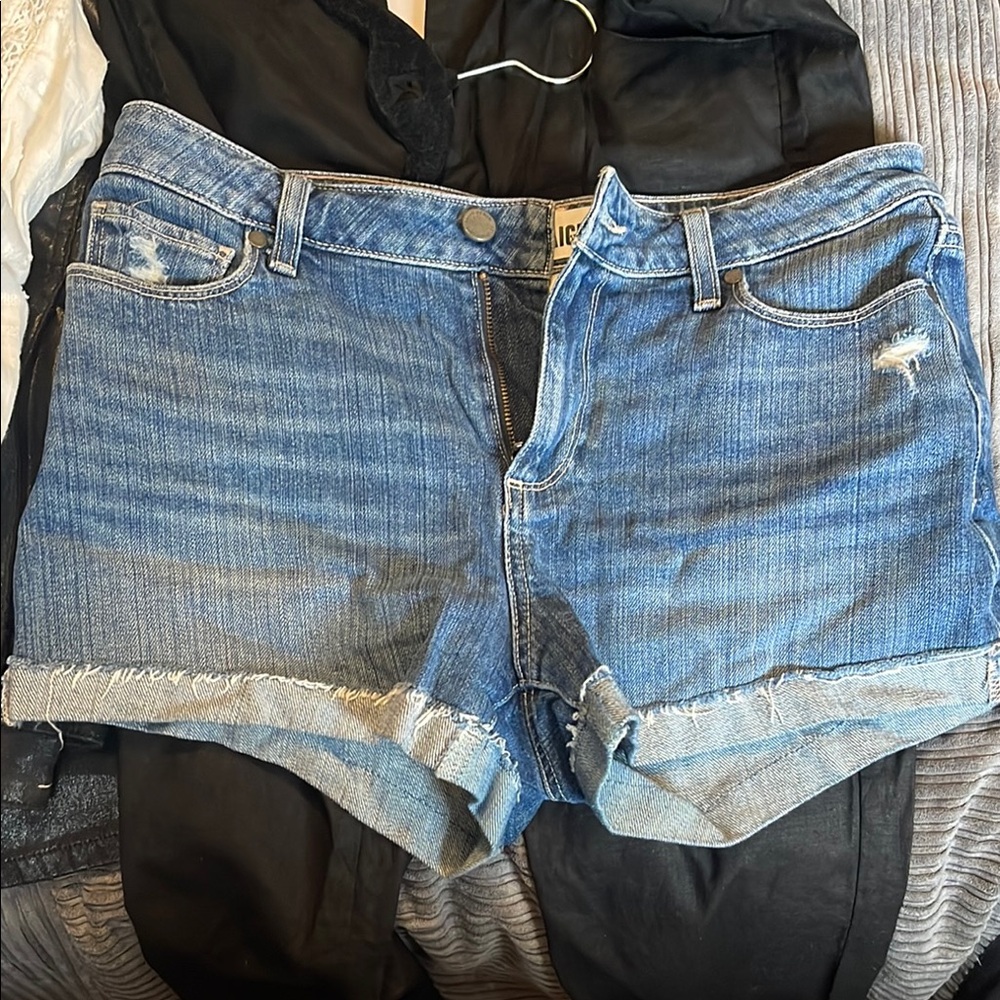 Paige Denim Blue Women's Shorts